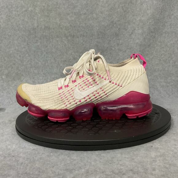 Nike Air VaporMax Flyknit 3 Phantom Laser Fuchsia AJ6910-005 Women’s Size 8 - Picture 3 of 6